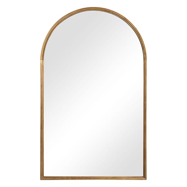 Simpla Horizon Gold 24x39" Arched Mirror