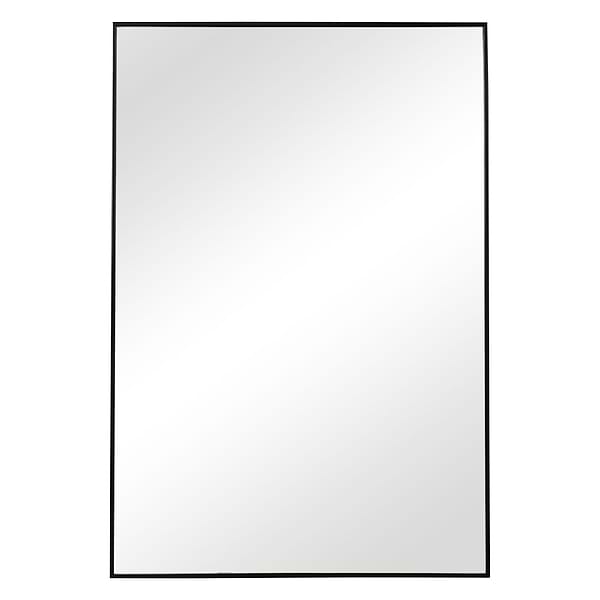 Everyday Dawn Black 21x31" Rectangle Mirror