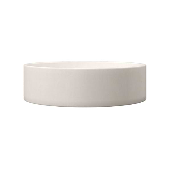 Odet Mocha Cream 16" Concrete Round Floating Sink by mudd.concrete