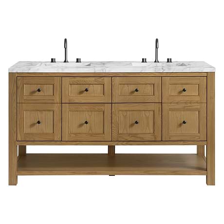 James Martin Vanities Breckenridge Light Natural Oak 60