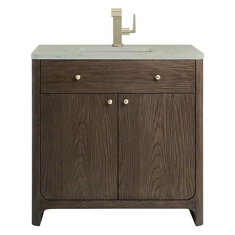 James Martin Vanities Gracyn Natural Ash 36