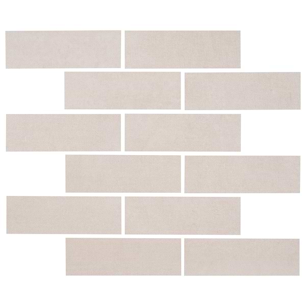 Essence Sand Beige 2x6 Matte Porcelain Mosaic Tile in Beige, View 1