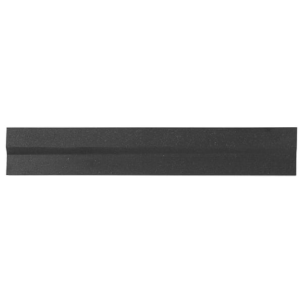 Pietra Basalt Black 2x12 Honed Basalt Chair Rail