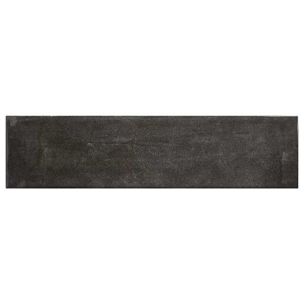 Aquarella Storm Gray 4x16 Glossy Ceramic Tile