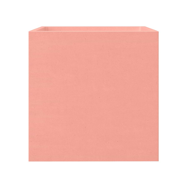 Kuba Mousse Pink Pink14" Concrete Square Floating Sink by mudd.concrete