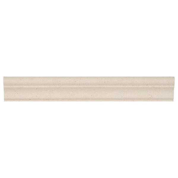 Simena Beige 4x12 Honed Limestone Chair Rail