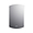 Radium Silver 24x38" Rectangle Recessed or Wall Mounted Left-Hand LED Medicine Cabinet with Mirror