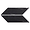 Nero Marquina 3x12 Chevron Honed Marble Tile
