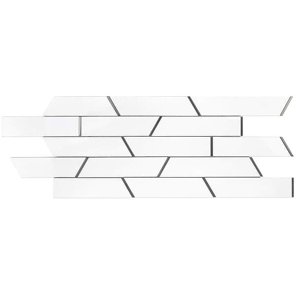 Matrix Trapezoid Porclain and Steel Tile