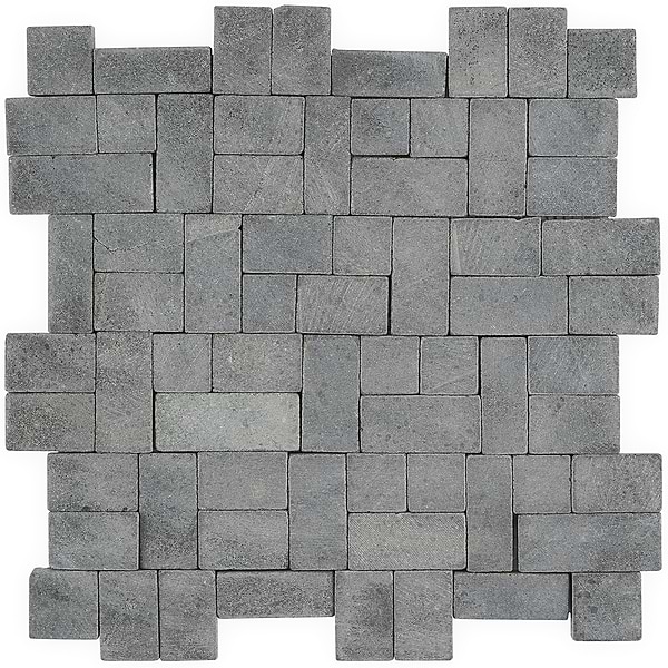 Nature Lava Black Antique Pebble Mosaic