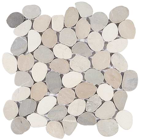 Pebble Tile for Backsplash,Kitchen Wall,Kitchen Floor,Bathroom Floor,Bathroom Wall,Shower Wall,Shower Floor,Outdoor Floor,Outdoor Wall,Commercial Floor