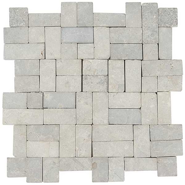 Nature Gray Antique Pebble Mosaic 