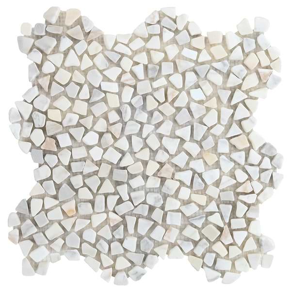 Nature Petite Calacatta Gold Marble Mosaic Tile