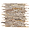 Fossil Cracked Joint Petrified Stone Mosaic