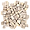 Fossil Tumbled Petrified Stone Mosaic
