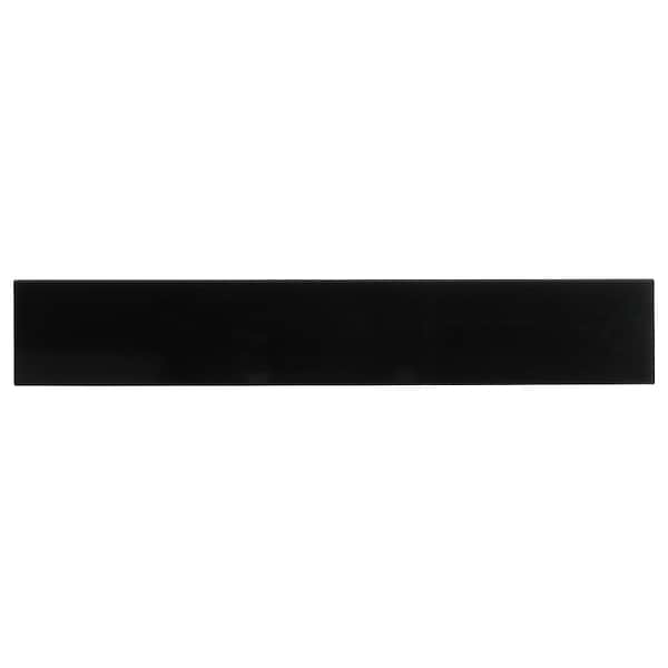 Pure Black 6x36 Engineered Stone Threshold Saddle