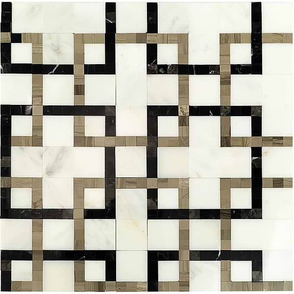 Labyrinth Marble Tile