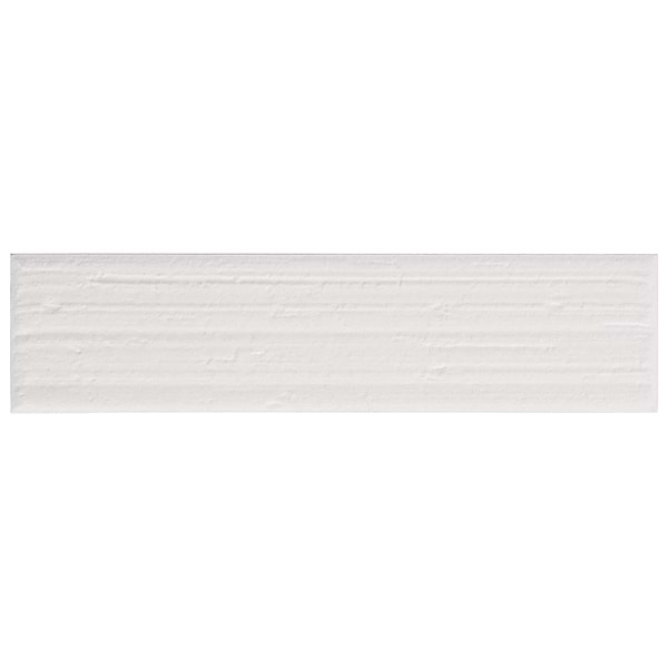 Charlotte Cloud White 3x10 Textured Matte Ceramic Subway Tile