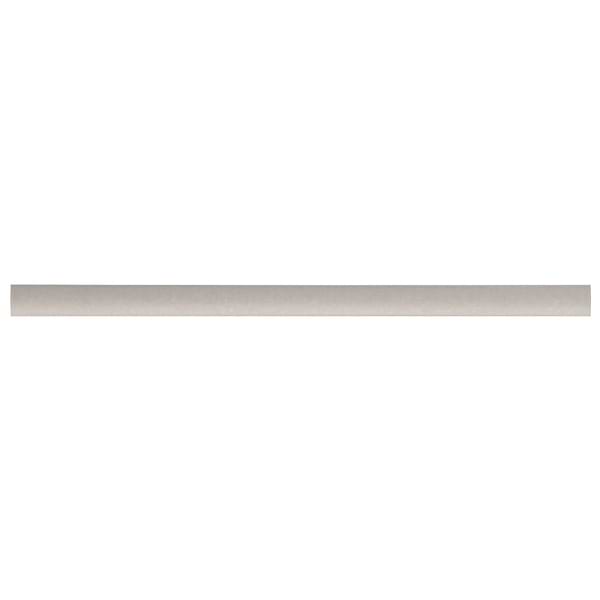 Charlotte Silver Gray 1/4 Round Matte Ceramic Bullnose