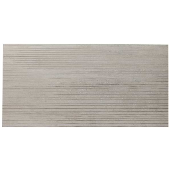 Saint Remy Deco Avorio White 3D Textured Veining 24x48 Semi-Polished Porcelain Tile