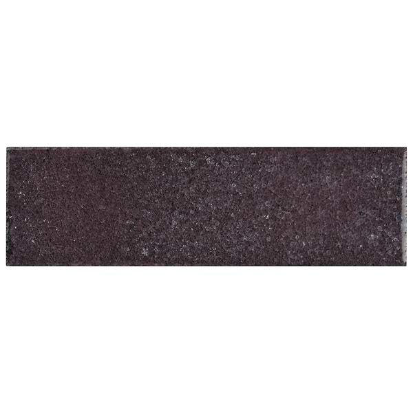 Color One Amethyst Purple 2x8 Crackled Glossy Lava Stone Tile