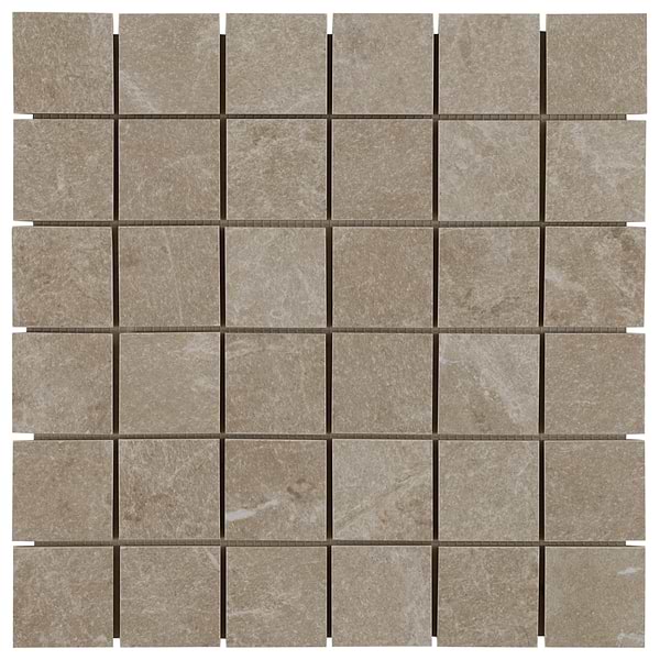 ZenTech Greige Beige 2x2 Matte Porcelain Mosaic Tile
