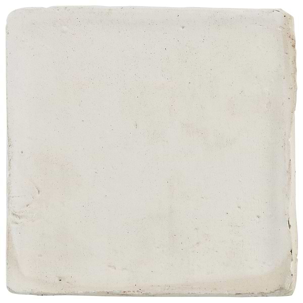 Terra Villa White 4x4 Matte Presealed Genuine Terracotta Tile