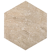Shala Sand Beige 20" Hexagon Matte Porcelain Tile