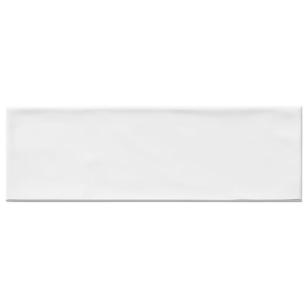 Santa Monica White 4x12 Bullnose in White, View 3, open zoomed image