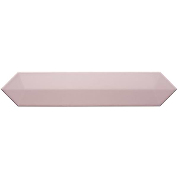 Kent Pink 3x12 Contour 3D Picket Polished Ceramic Wall Tile