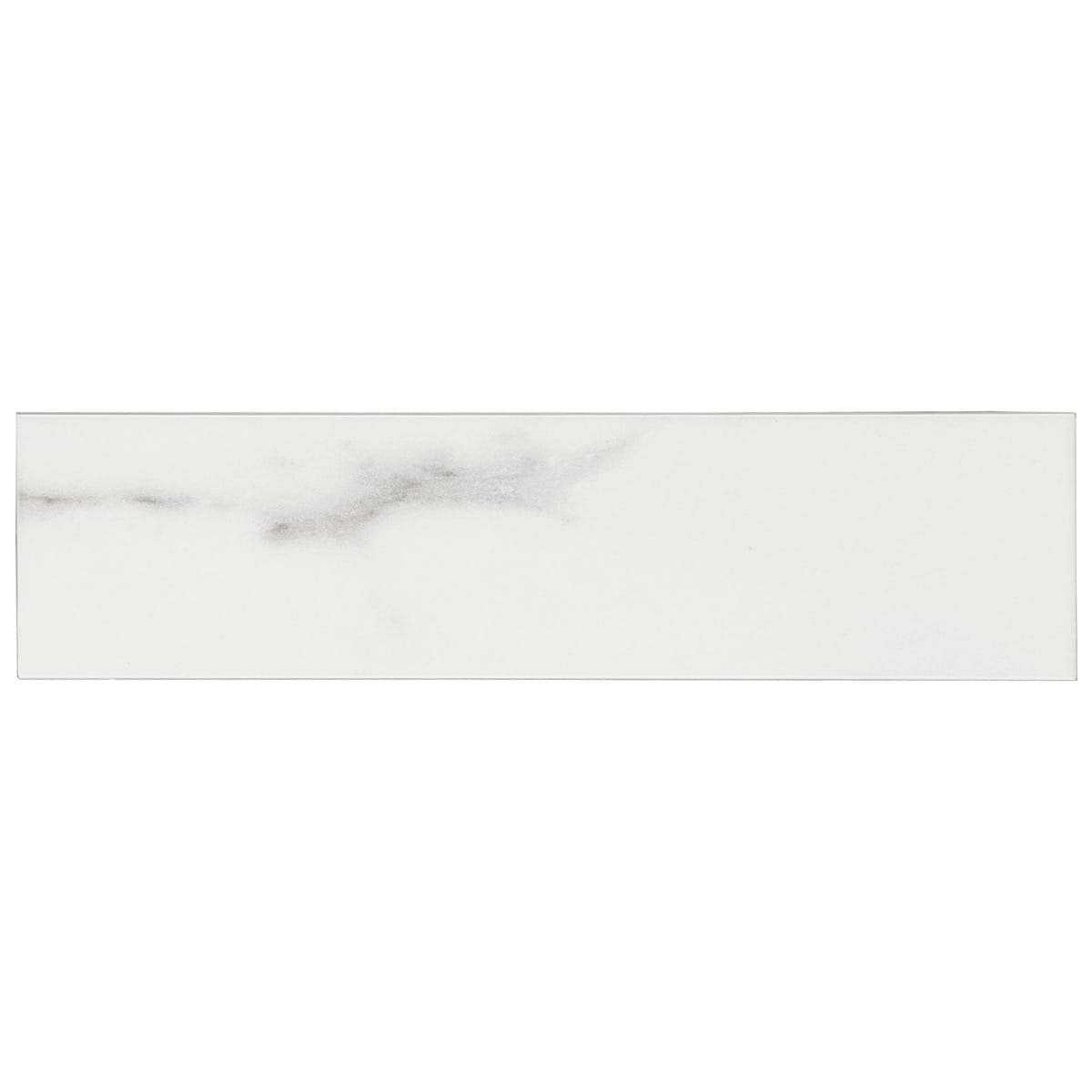 Amalfi Statuario White 3x12 Polished Ceramic Tile