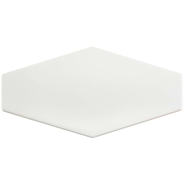 Manchester Bianco White 4x8 Hexagon Glazed Ceramic Wall Tile
