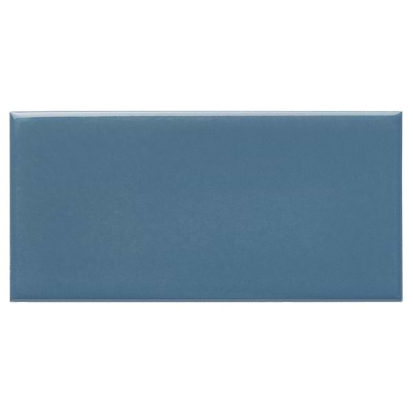 Park Hill Blue 3x6 Polished Porcelain Tile