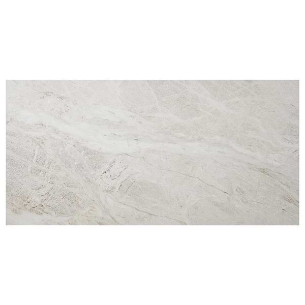 Aparados Ivory White 24x48 Quartzite Look Satin Porcelain Tile