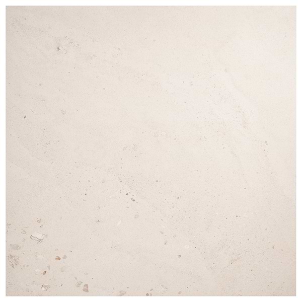 Piccoli Petite Avorio Cream 36x36 Terrazzo Look Matte Porcelain Tile