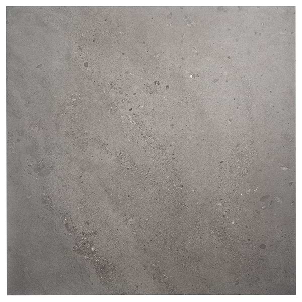 Piccoli Petite Antracite Gray 36x36 Terrazzo Look Matte Porcelain Tile