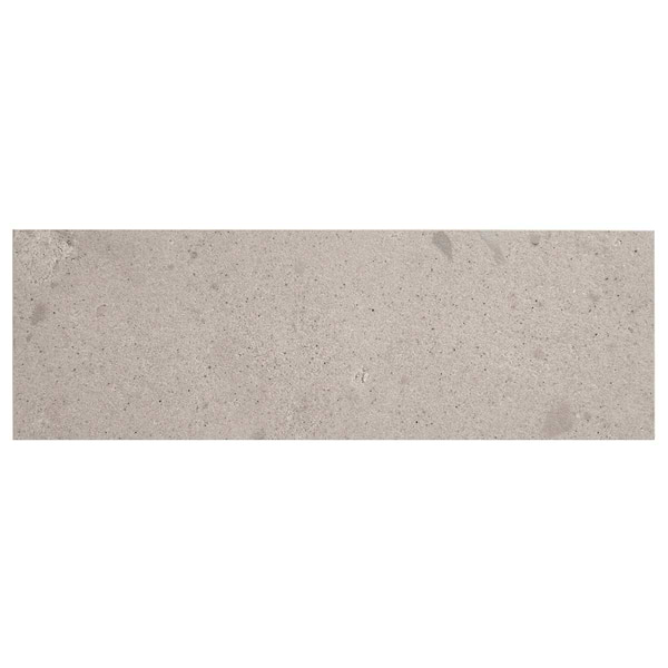 Piccoli Petite Warm Gray 4x12 Terrazzo Look Matte Porcelain Tile