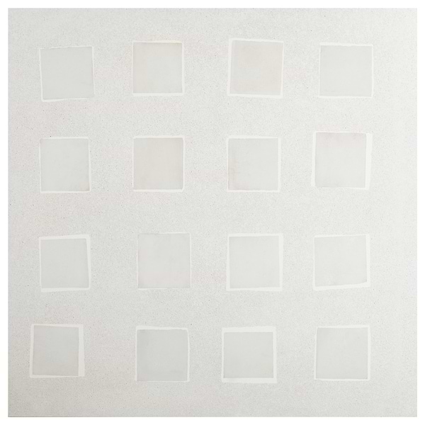 Bariazzo Deco Ivory White 36x36 Semi-Polished Porcelain Tile
