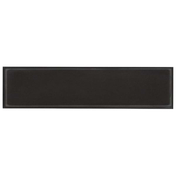 Stacy Garcia ArtBlock Nero Black 4x16 Matte Porcelain Tile