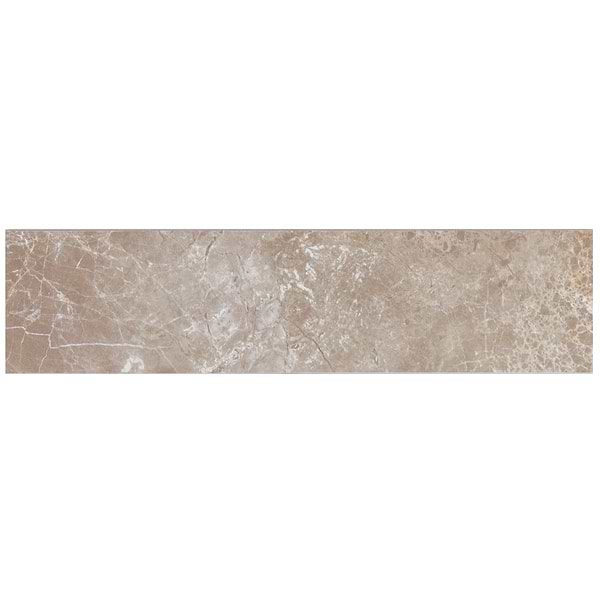 Marmo Perfetto Tortora Gray 4x16 Semi-Polished Porcelain Tile