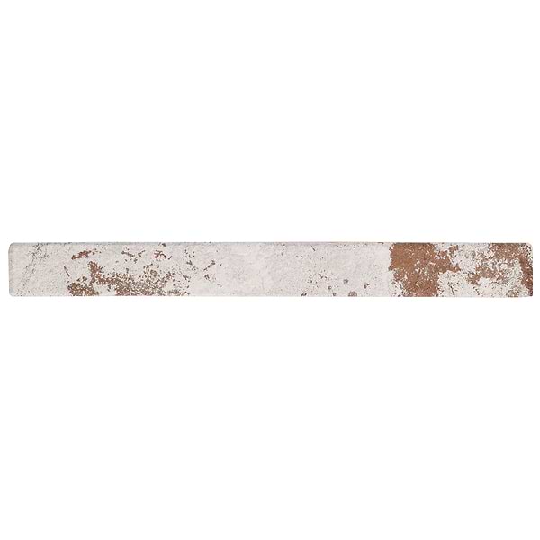 English Brick White 2x18 Matte Porcelain Tile