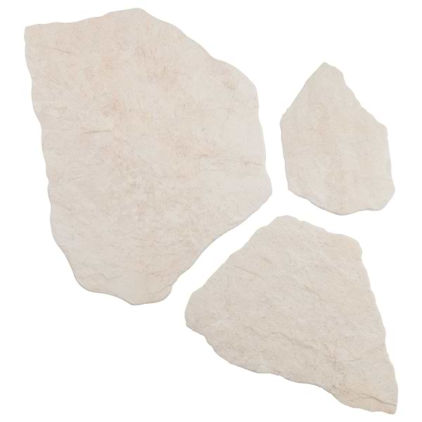 Pathstone Marfil Cream Textured Matte Porcelain Flagstone Tile