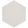 Pergola White 12.5" Hexagon Matte Porcelain Tile; in White Porcelain; for Backsplash, Bathroom Floor, Bathroom Wall, Commercial Floor, Floor Tile, Kitchen Floor, Kitchen Wall, Outdoor Floor, Outdoor Wall, Pool Tile, Shower Floor, Shower Wall, Wall Tile; in Style Ideas Contemporary, Craftsman, Industrial, Mid Century, Modern; released 2025; new, trends