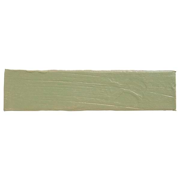 Impress Verde Green 2x10 Handmade Matte Terracotta Tile