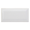 Basic 3x6 Beveled White Ceramic Tile