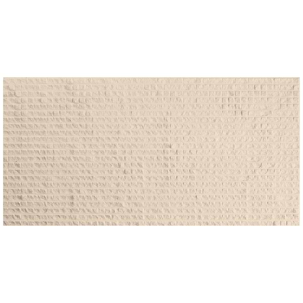 Rakestone Carved Cube Porto Beige 12x24 3D Honed Limestone Stone Tile