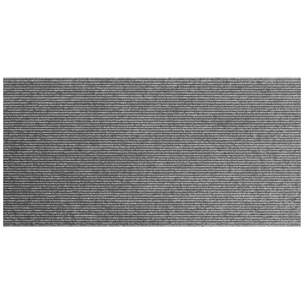 Rakestone Carved Comb Noir Black 12x24 Textured Honed Basalt Stone Tile