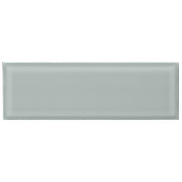 Rise Sage Green 4x12 Beveled Glossy Ceramic Subway Tile
