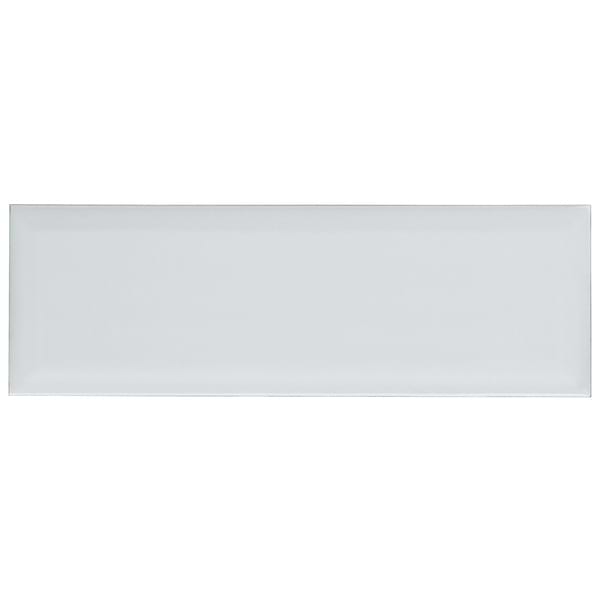 Rise Ice Blue 4x12 Beveled Glossy Ceramic Subway Tile