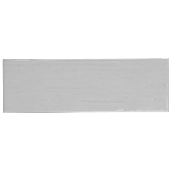 Kiln Silver 3x9 Polished Porcelain Subway Tile